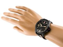 NaviForce Pánske hodinky – Nf9098 (Zn045c) – čierna/béžová