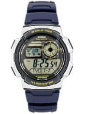 CASIO Pánske hodinky Ae-1000w 2av (Zd073e) - svetový čas