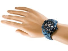 NaviForce Pánske hodinky - Nf9117 (Zn059e) - námornícka modrá + krabička