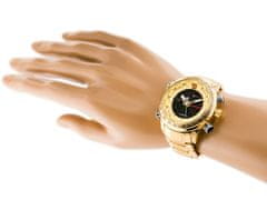 NaviForce Pánske hodinky – Nf9093 (Zn041e) – zlaté + krabička
