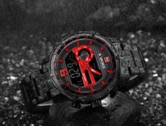 NaviForce Pánske hodinky – Nf9119 (Zn066d) – čierno/červené