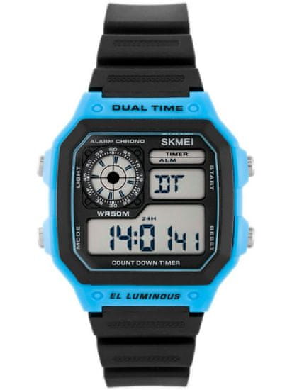 Skmei Pánske hodinky 1299 Dual Time – (Zs033b)