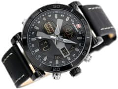 NaviForce Pánske hodinky – Nf9132 (Zn073b) – čierna/sivá + krabička