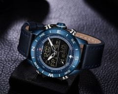 NaviForce Pánske hodinky - Nf9144 (Zn077e) - modré + krabička