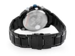 NaviForce Pánske hodinky – Nf9113 (Zn078c) – čierne/ružové + krabička