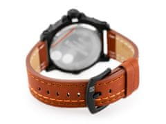 NaviForce Pánske hodinky – Nf9099 (Zn079c) – oranžové + krabička