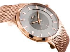 BISSET Pánske hodinky Bsde47 (Zb051e) Rose Gold/Gray
