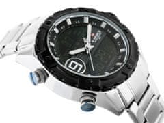 NaviForce Pánske hodinky – Nf9146s (Zn089a) – strieborné/čierne + krabička