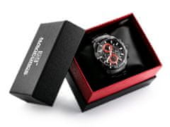 NaviForce Pánske hodinky - Nf9149 (Zn090b) Black / Red + Box