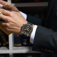 Curren Pánske hodinky 8399 (Zc016c) - chronograf + krabička