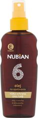 Nubian OF 6 olej na opaľovanie v spreji, 150 ml