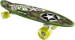 bHome Detský skateboard Army 61 cm