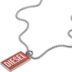 Diesel Originálny oceľový náhrdelník Dogtags DX1368040