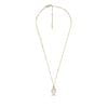 Jemný pozlátený náhrdelník s perleťou Teardrop JF04248710
