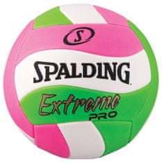 volejbalová lopta Extreme Pro Pink/Green/White
