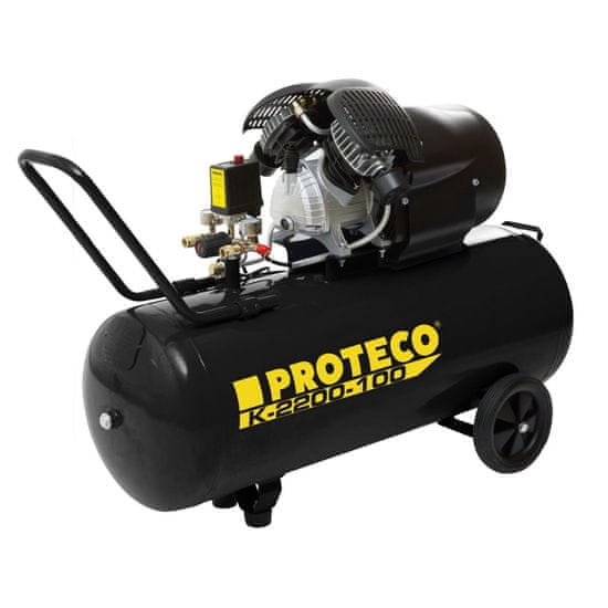 PROTECO 51.02-K-2200-100 kompresor 2,2 kW, nádoba 100 litrov