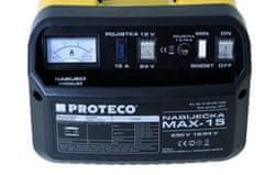 PROTECO 51.08-AN-1224 nabíjačka autobatérii MAX-15, 230 V, 12/24 V