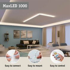Paulmann PAULMANN MaxLED 1000 LED Strip Full-Line COB Edge 0,7 W 2000lm/m 2.133LEDs/m meniteľná biela 71117