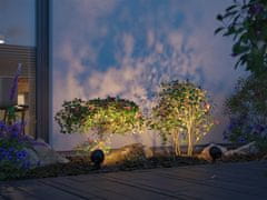 Paulmann PAULMANN LED bodové záhradné svetlo Smart Home Zigbee Kikolo neláka hmyz IP65 90mm CCT 6,2 W 230V 80° antracit umelá hmota/hliník 947.70 94770