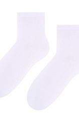 Amiatex Dámske ponožky 037 white, biela, 35/37