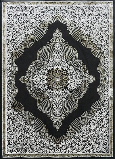 Berfin Dywany AKCIA: 120x180 cm Kusový koberec Elite 3935 Black Gold