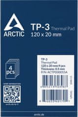 Arctic TP-3 Thermal Pad 120x20x0,5mm (balenie 4 kusů)