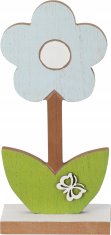 Koopman Drevená kvetinová dekorácia 25 cm