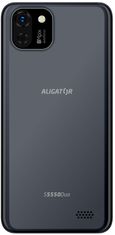 Aligator S5550 Duo SENIOR, 2 GB/16 GB, Black