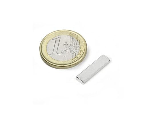 SOLLAU Neodymový silný magnet hranol 20x6x2 mm - balenie 10 ks