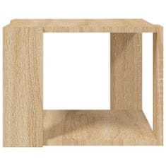 Vidaxl Konferenčný stolík, dub sonoma 40x40x30 cm, kompozitné drevo