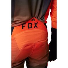 FOX nohavice FOX 180 Leed fluo černo-oranžovo-biele 34