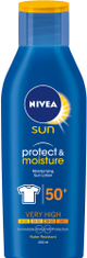 Nivea Sun Protect & moisture hydratační mléko na opalování OF 50+, 200 ml