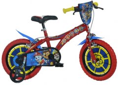 DINO Paw Patrol chlapčenský bicykel, 14", 24 cm