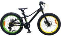 Volare Gradient chlapčenský bicykel, 20", 28 cm, čierno/zelená