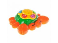 sarcia.eu Edukačná hračka, zábavný krab s uspávankou, hudobný krab18m+, BamBam