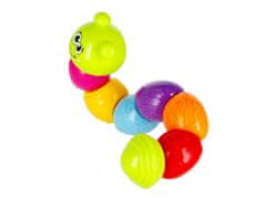 sarcia.eu Funny Caterpillar, edukačná hračka 12m+ BamBam