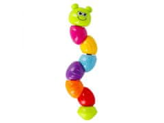 sarcia.eu Funny Caterpillar, edukačná hračka 12m+ BamBam