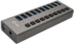 I-TEC iTec USB 3.0 nabíjecí HUB 10port + Power Adapter 48 W