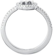 Michael Kors Luxusný strieborný prsteň so zirkónmi MKC1250AN040 (Obvod 51 mm)