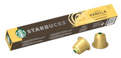 Starbucks by NESPRESSO Creamy Vanilla Flavoured Coffee, kávové kapsule – 12x10 kapsúl v balení