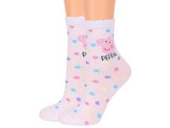 Peppa Pig Peppa Pig Dievčenské ponožky, 6 párov dlhých ponožiek, OEKO-TEX 31-34 EU