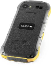 CUBE1 X200 odolný tlačidlový telefón, Yelow