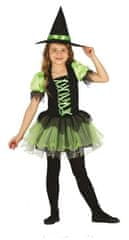 Detský kostým čarodejnice - Halloween - veľ.10-12 rokov