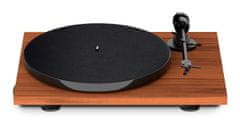 Pro-Ject E1 Walnut + OM5e Hi-Fi gramofón "Plug & Play" s vynikajúcim meraním výkon/cena