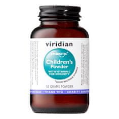 VIRIDIAN nutrition Children´s Synerbio (Zmes probiotík, prebiotík a vitamínu C pre deti), 50 g