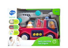Lean-toys Vzdelávacia interaktívna hasičská jednotka pre batoľatá