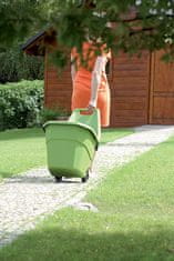 nabbi Plastový záhradný vozík IWO55Z 55 l - olivová