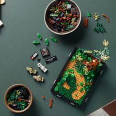LEGO Star Wars 75353 Naháňačka spídrov na planéte Endor – dioráma