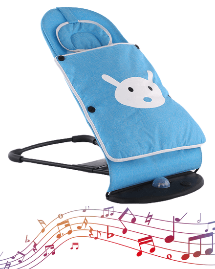 Tavalax  Kreslo s rozšírenou funkcionalitou a hudobnými možnosťami pre bábätká BM