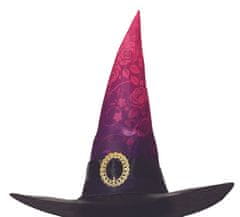Guirca Čarodejnícky klobúk čierno-ružový